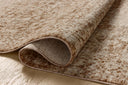 A power-loomed polyester area rug in grounded bark and warm natural tones with vintage and distressed motifs, the Newman NEW-02 Bark / Natural Area Rug grounds your room beautifully