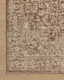 A power-loomed polyester area rug in grounded bark and warm natural tones with vintage and distressed motifs, the Newman NEW-02 Bark / Natural Area Rug grounds your room beautifully