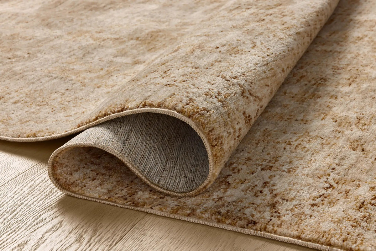Newman NEW-02 Wheat / Natural Area Rug by Loloi
