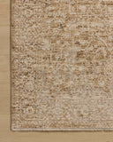 Layered in golden wheat and warm natural hues with vintage and distressed patterns, the Newman NEW-02 Wheat / Natural Area Rug is a power-loomed polyester area rug perfect for any setting