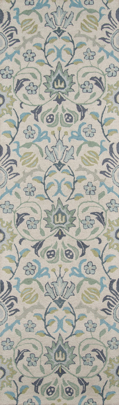 Momeni Newport NP-12 Blue Hand Tufted Area Rug