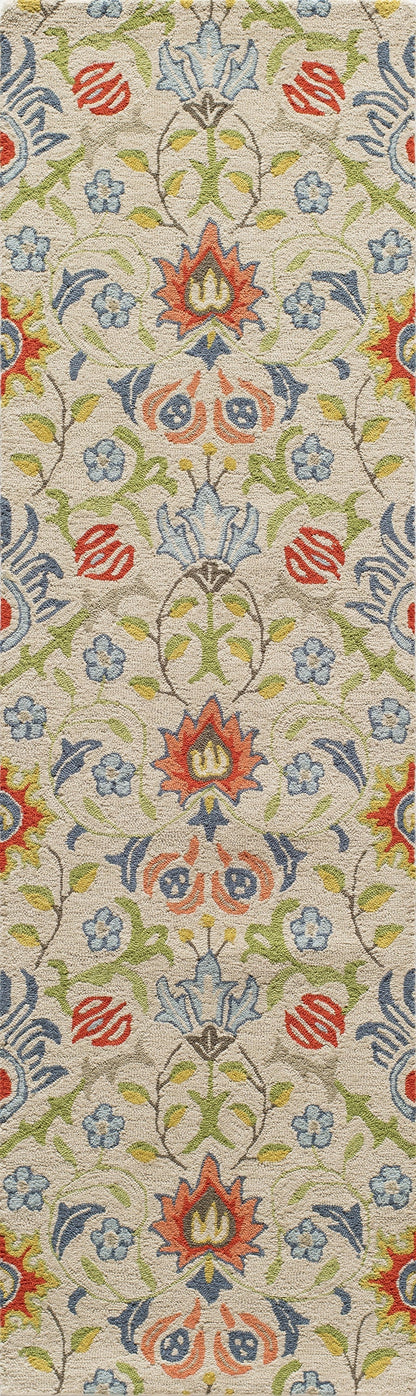 Momeni Newport NP-12 Multi-Color Hand Tufted Area Rug