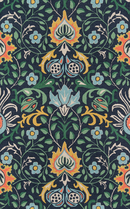 Momeni Newport NP-12 Navy Hand Tufted Area Rug