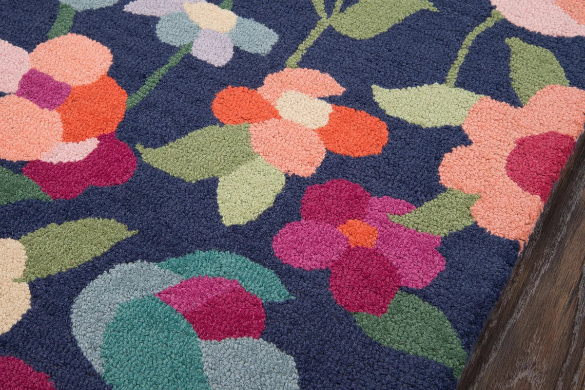 Newport NP-14 Navy Area Rug by Momeni
