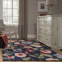 Momeni Newport NP-14 Navy Hand Tufted Area Rug