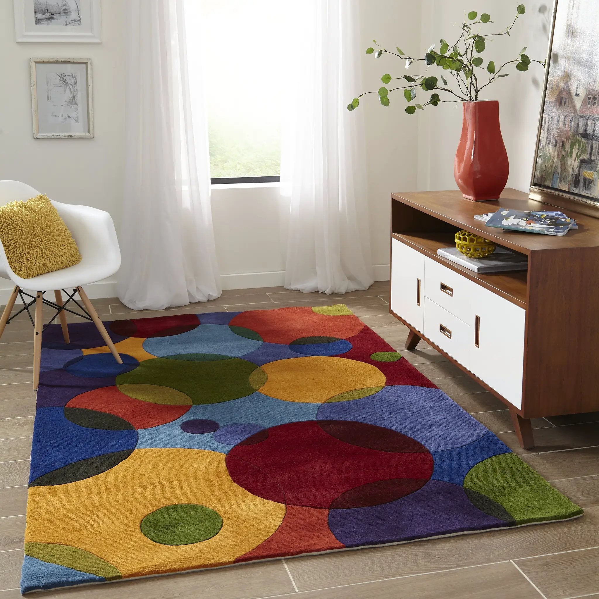 New Wave NW-37 Multicolor Area Rug by Momeni