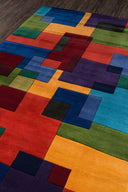 Momeni New Wave NW-49 Multi-Color Hand Tufted Area Rug