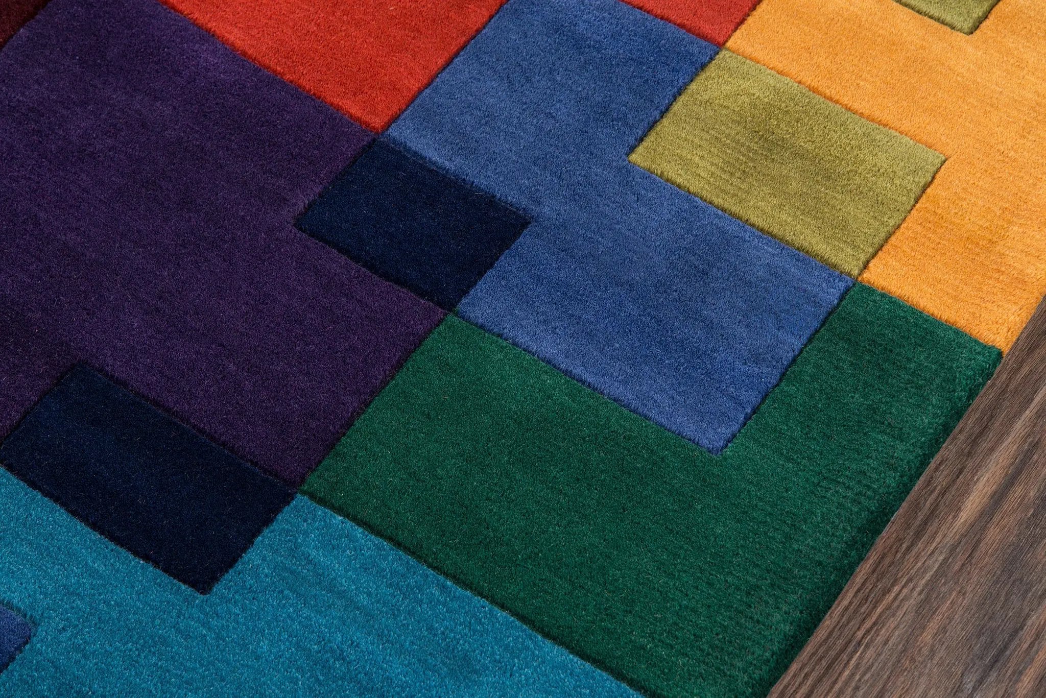 New Wave NW-49 Multicolor Area Rug by Momeni