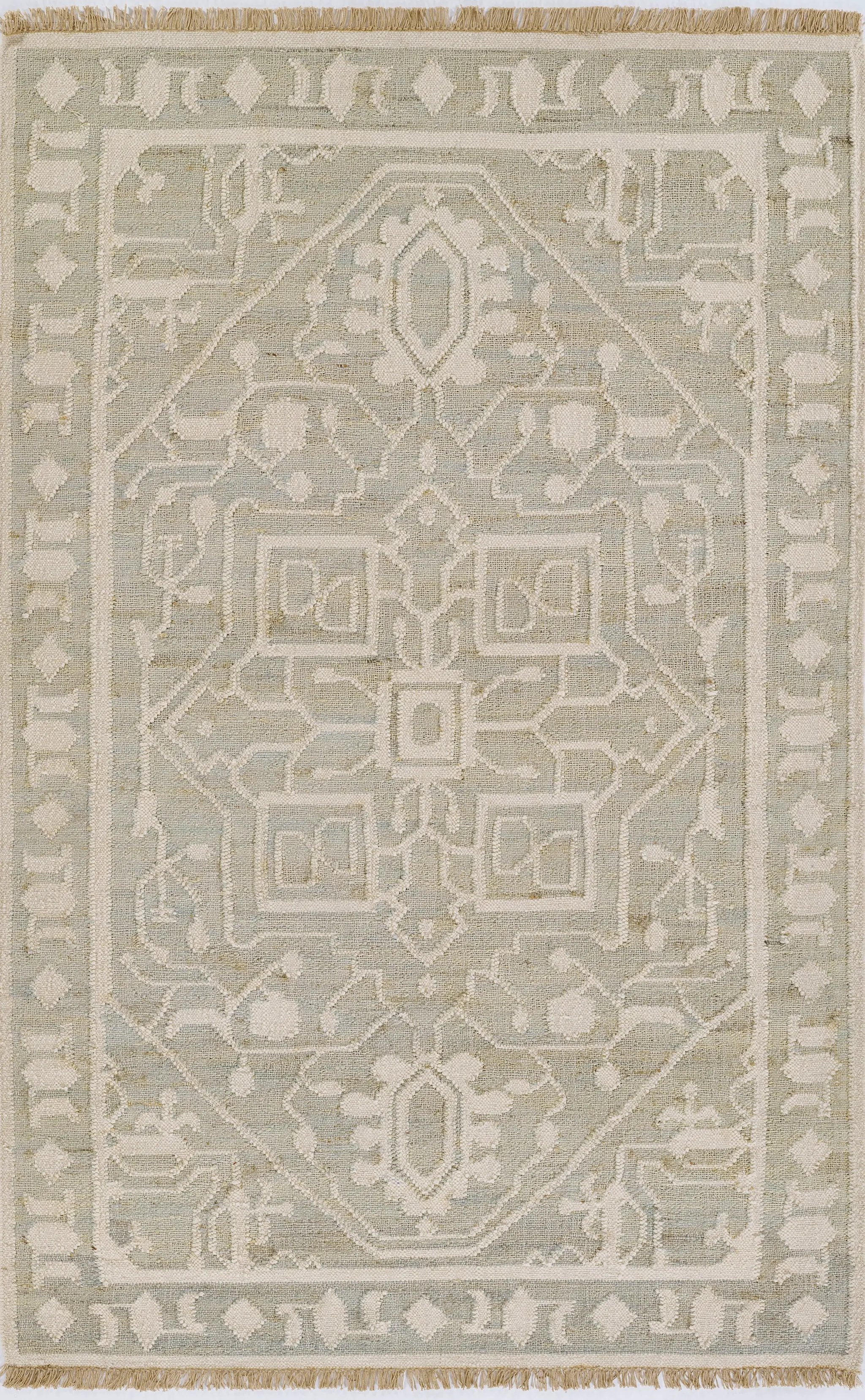 Nirvana NIR-1 Blue Area Rug by Momeni