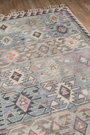 Momeni Nomad NOM-1 Blue Hand Knotted Area Rug