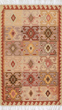 Momeni Nomad NOM-1 Rust Hand Knotted Area Rug