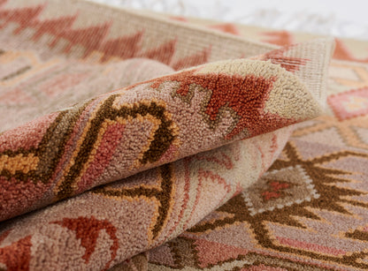 Momeni Nomad NOM-1 Rust Hand Knotted Area Rug