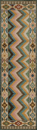 Momeni Nomad NOM-7 Multi-Color Hand Knotted Area Rug