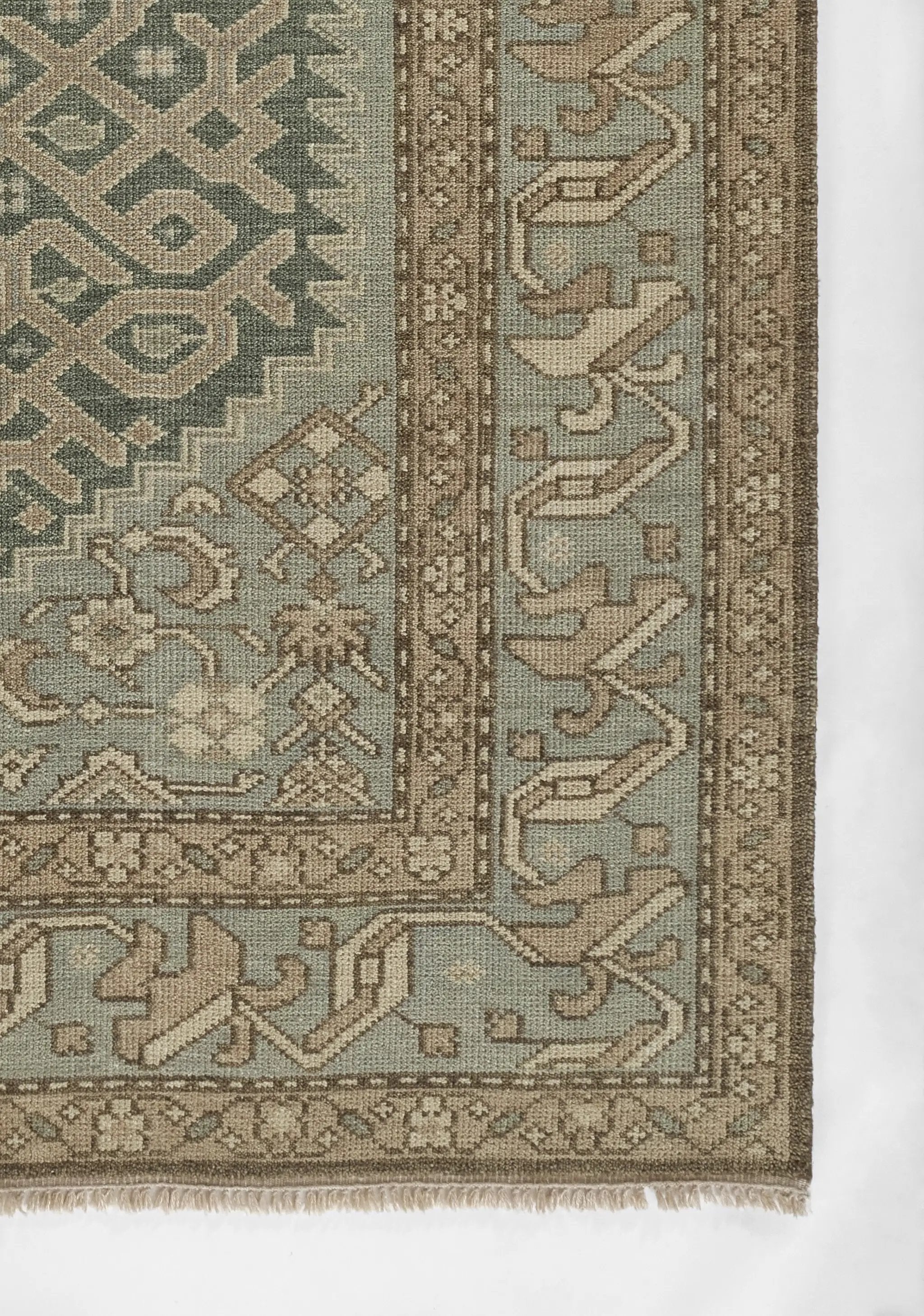 Nomad NOM-8 Light-Blue Area Rug by Momeni