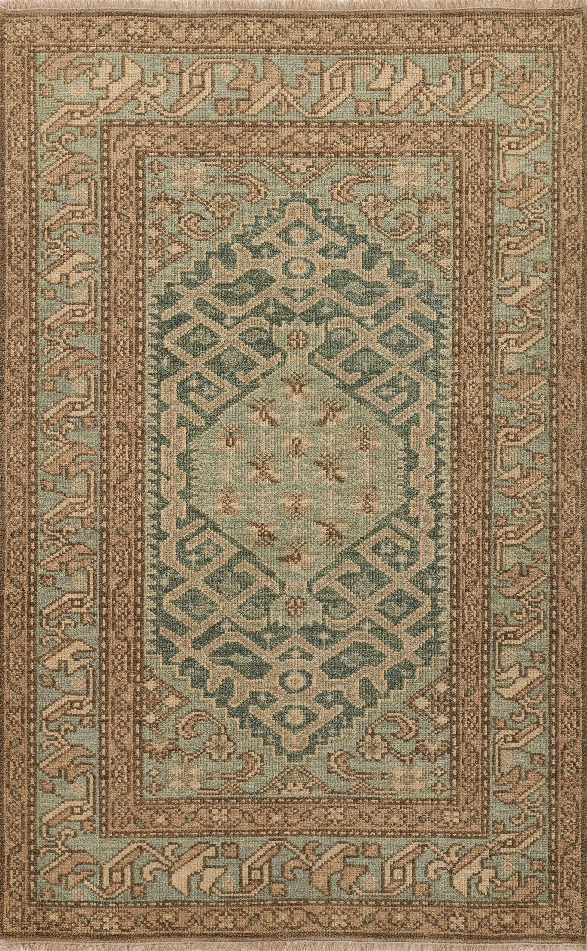 Nomad NOM-8 Light-Blue Area Rug - 2' x 3' / Light Blue