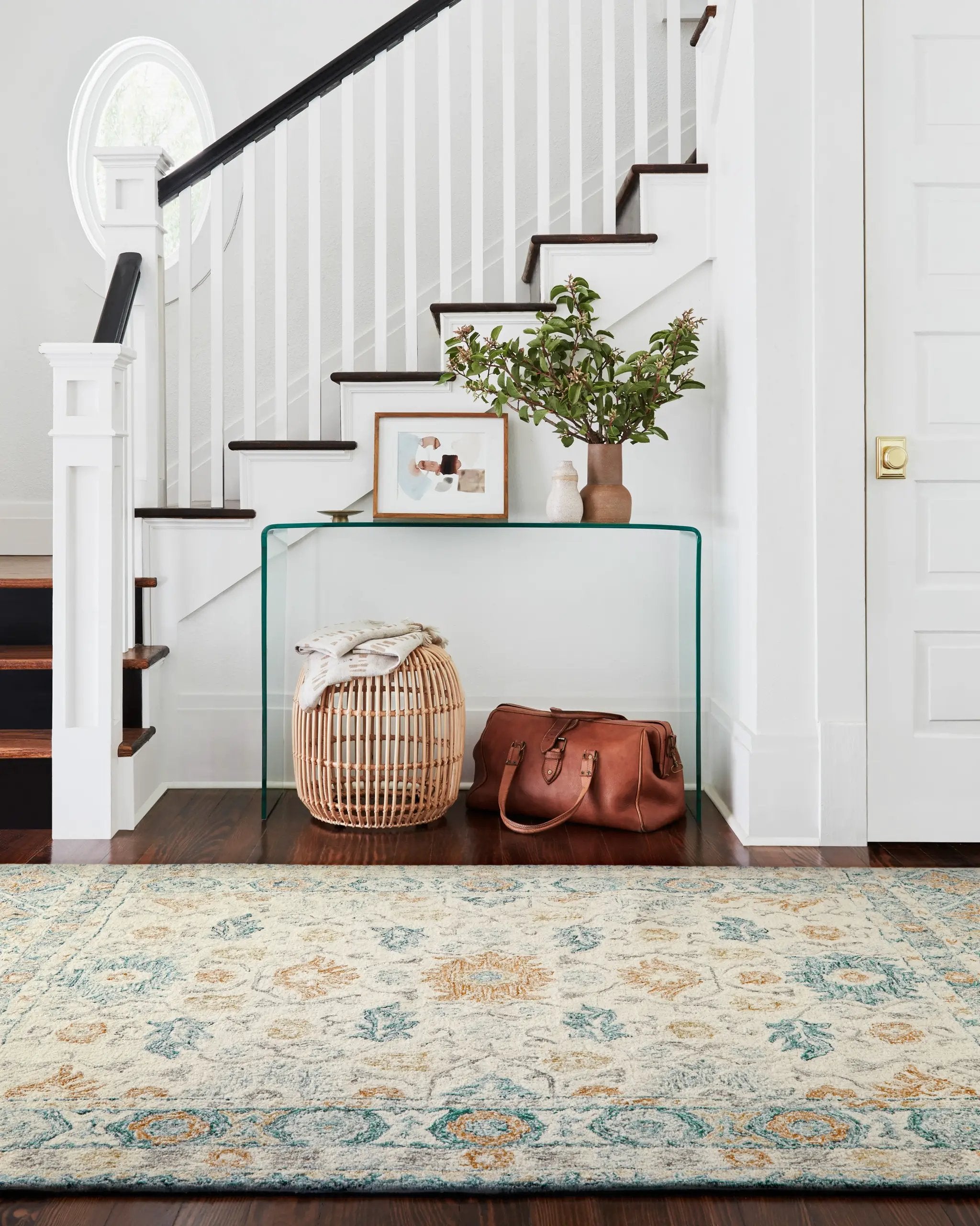 Norabel NOR-01 Ivory / Multi Area Rug by Loloi