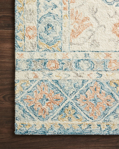 Norabel NOR-01 Ivory / Multi Area Rug by Loloi
