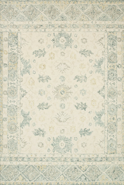 Loloi Norabel NOR-01 Ivory / Slate Area Rug