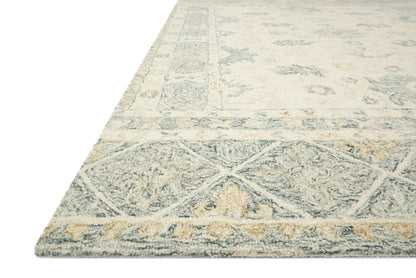 Loloi Norabel NOR-01 Ivory / Slate Area Rug