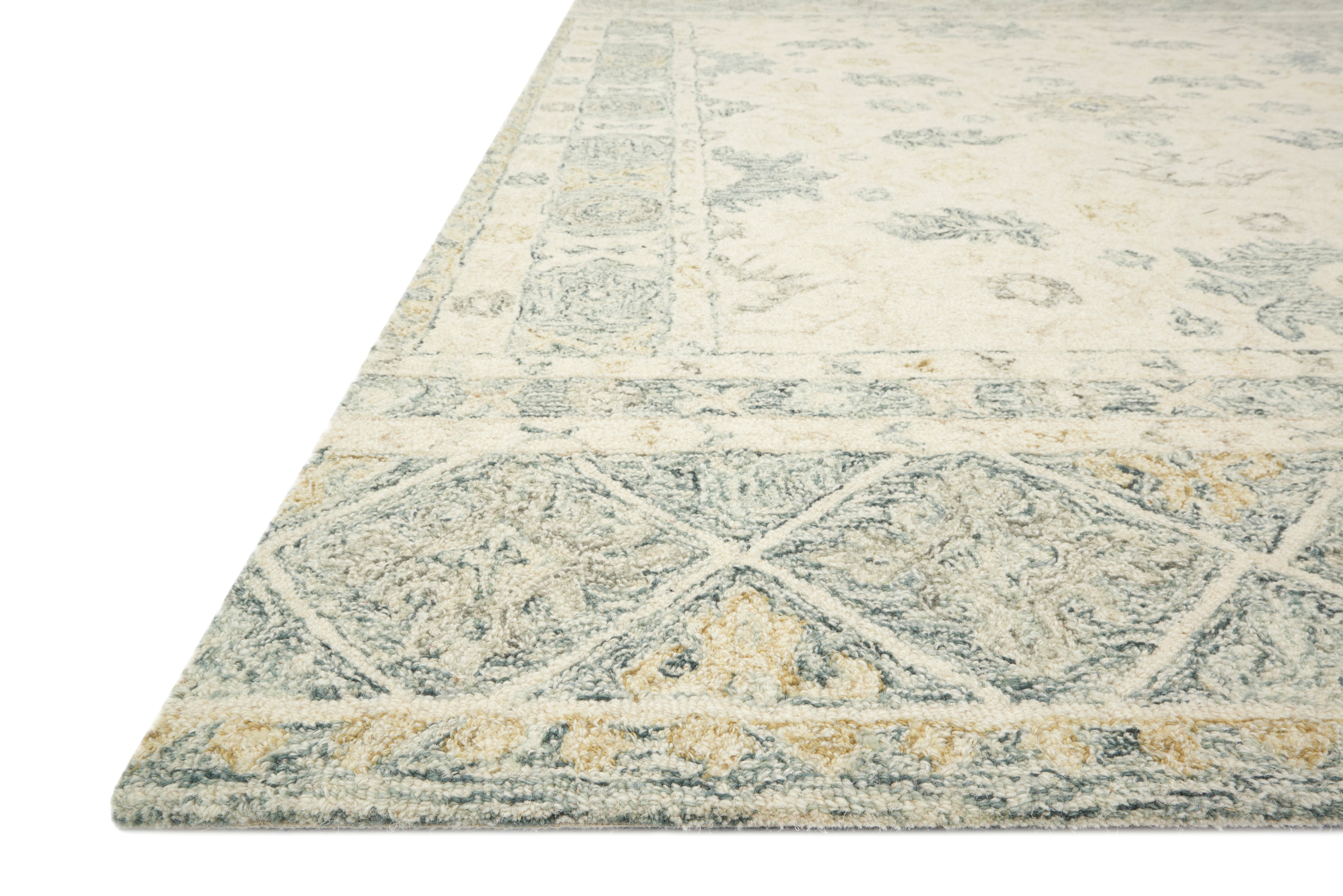 Loloi Norabel NOR-01 Ivory / Slate Area Rug
