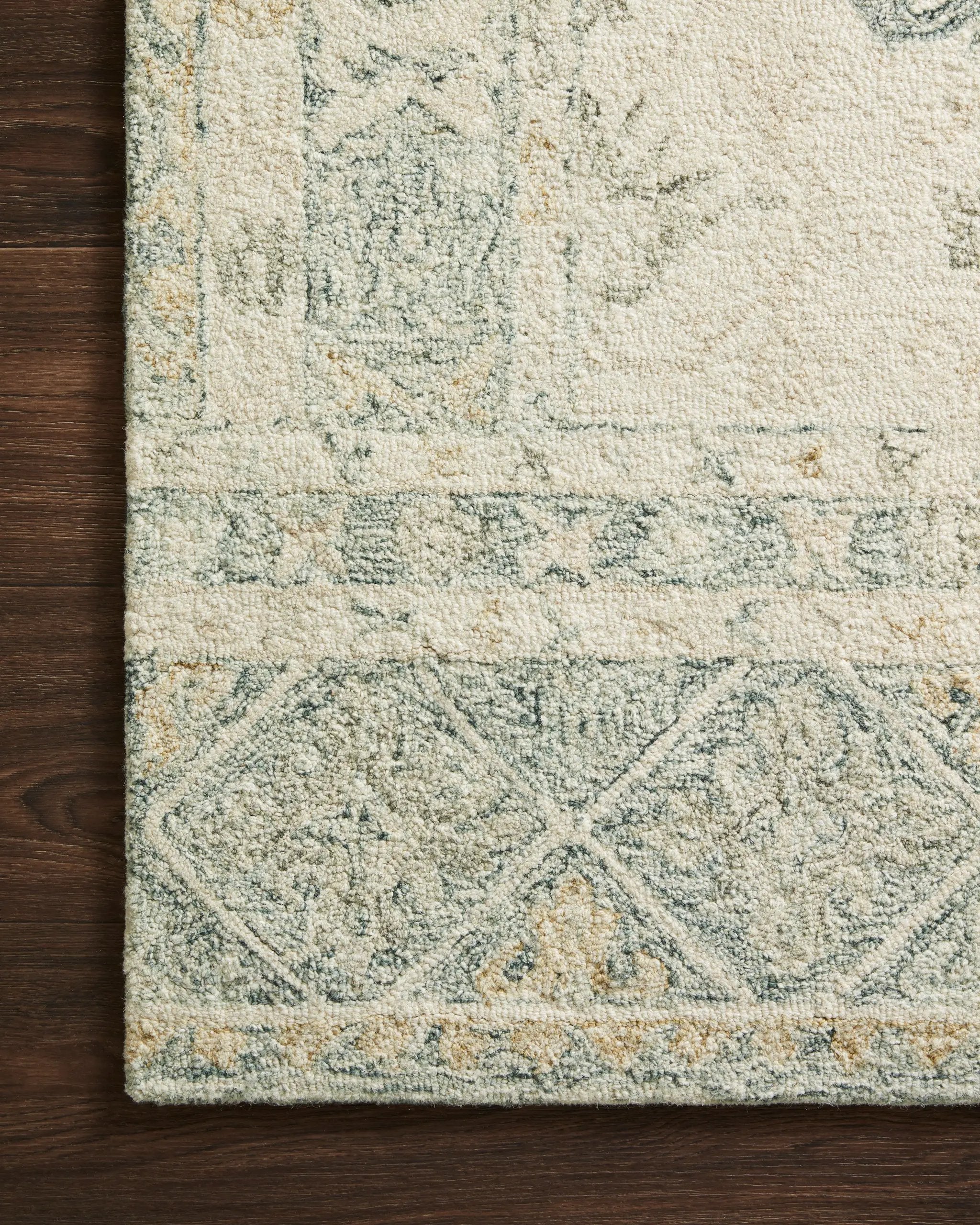 Norabel NOR-01 Ivory / Slate Area Rug by Loloi