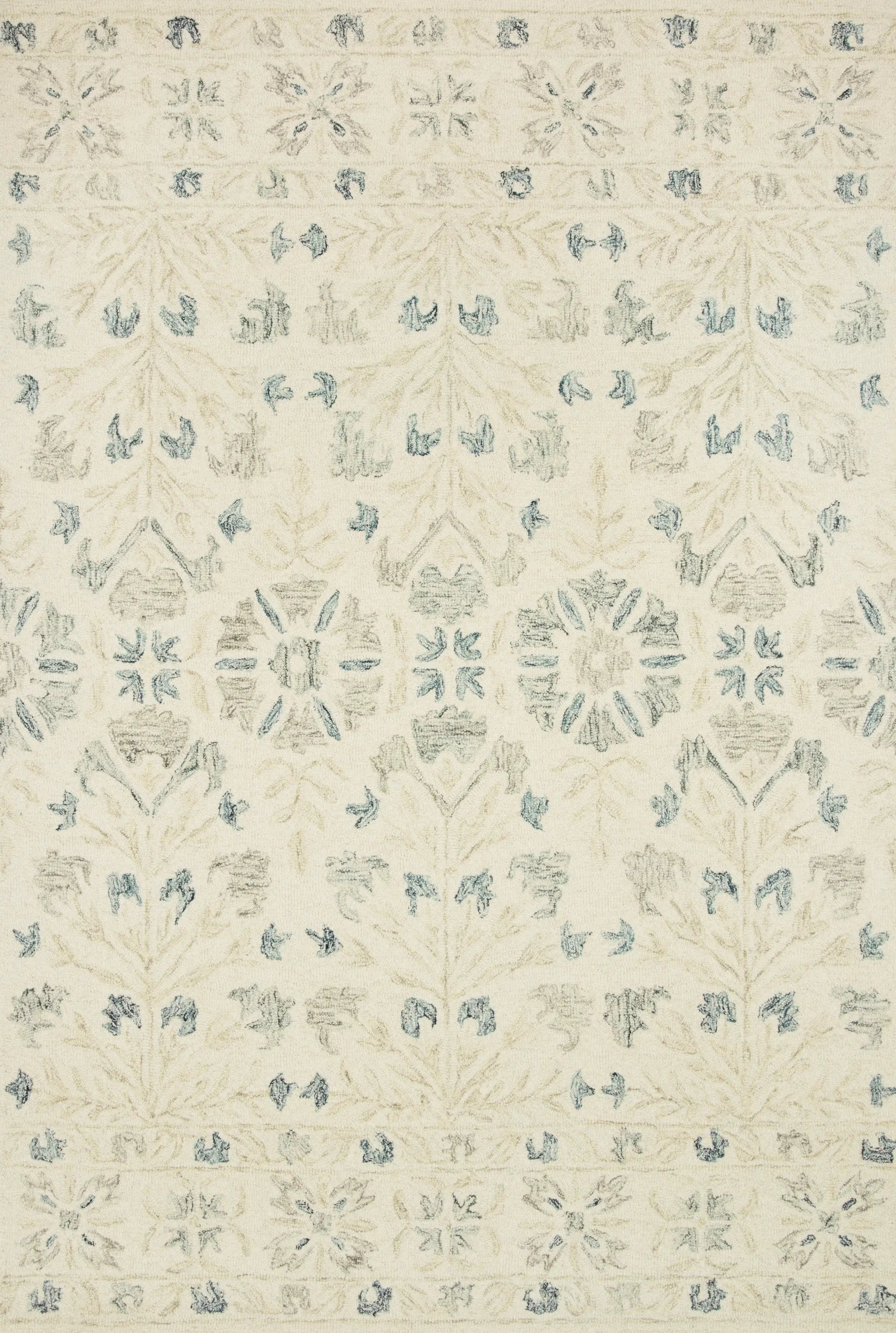 Loloi Norabel NOR-02 Ivory / Grey Area Rug
