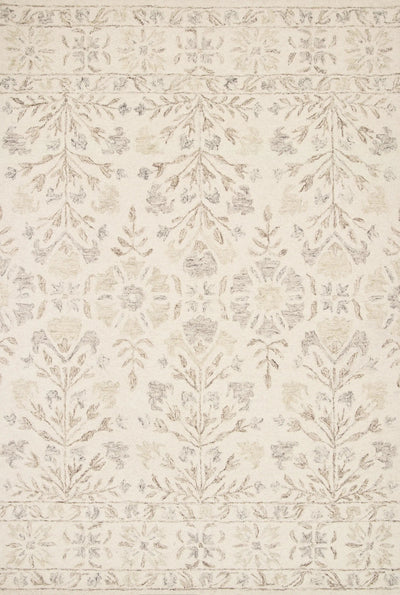 Norabel NOR-02 Ivory / Neutral Area Rug by Loloi