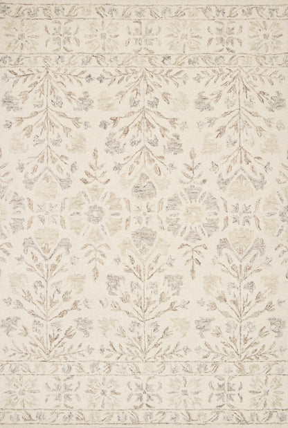 Loloi Norabel NOR-02 Ivory / Neutral Area Rug