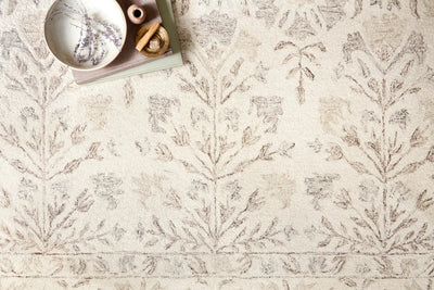 Norabel NOR-02 Ivory / Neutral Area Rug by Loloi