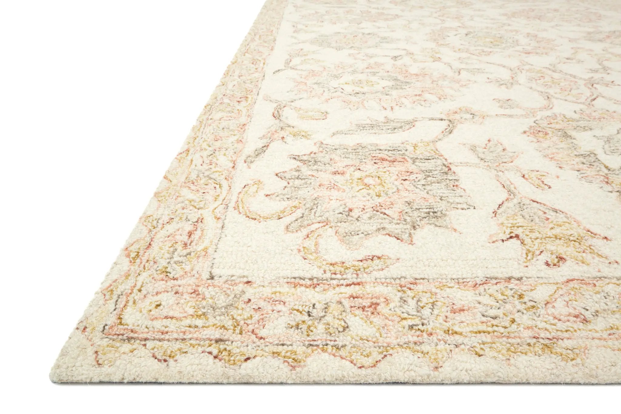 Norabel NOR-04 Ivory / Blush Area Rug by Loloi