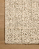 The Novi NVI-01 Fog / Stone Area Rug combines misty and grounding stone tones and traditional patterns in a hand-woven wool area rug for effortless elegance