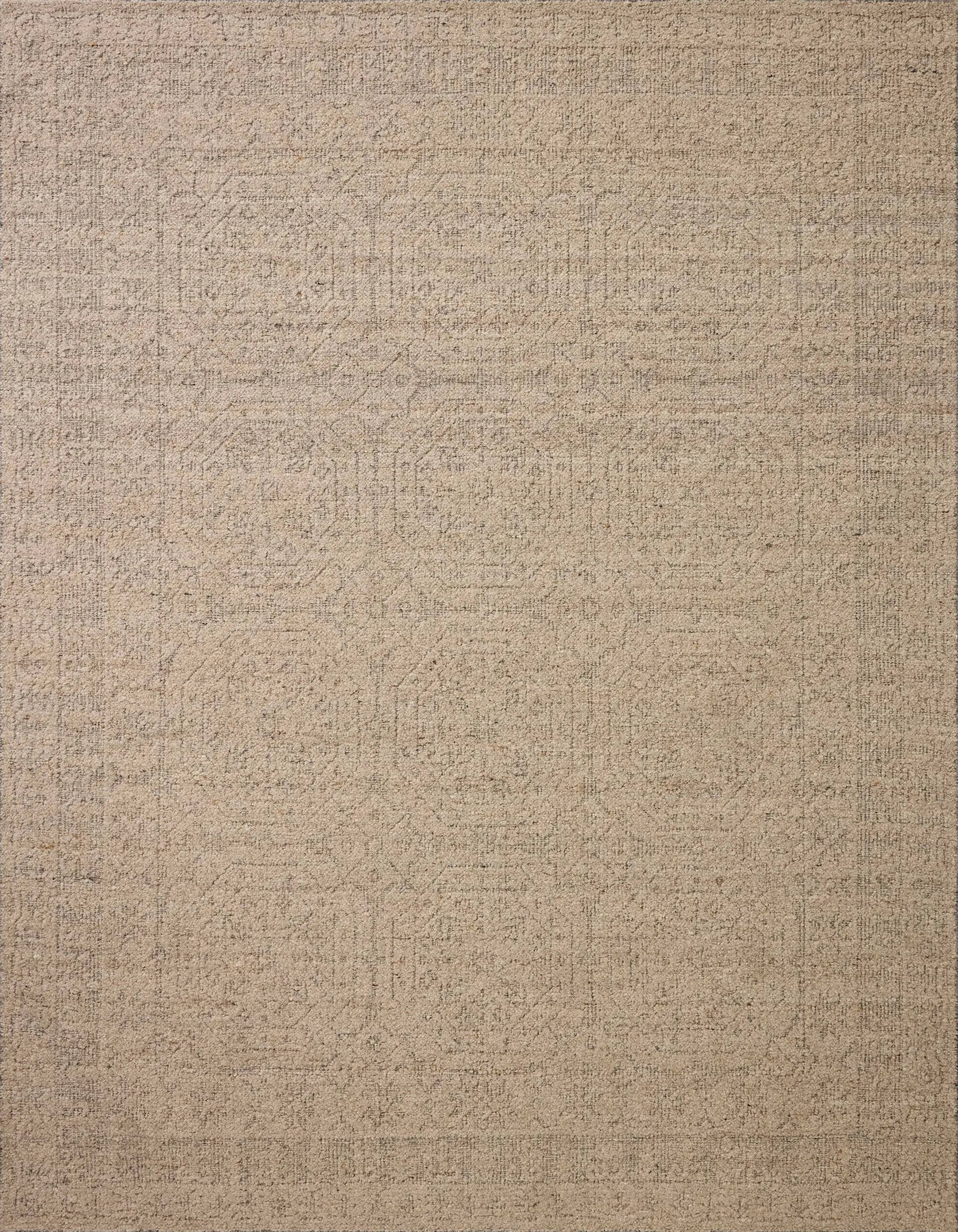 Novi NVI-01 Oatmeal / Grey Area Rug by Loloi