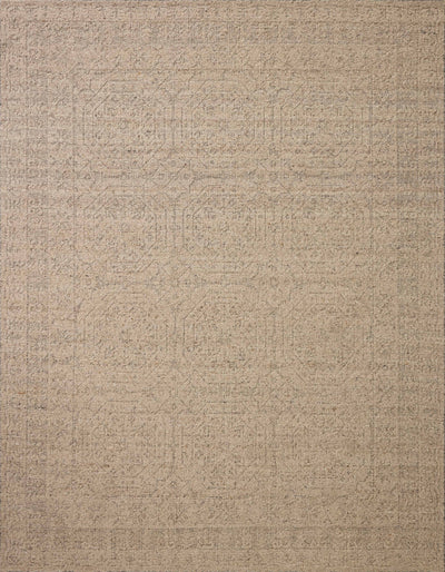 The Novi NVI-01 Oatmeal / Grey Area Rug offers cozy oatmeal and elegant grey sophistication and traditional charm in a hand-woven wool area rug