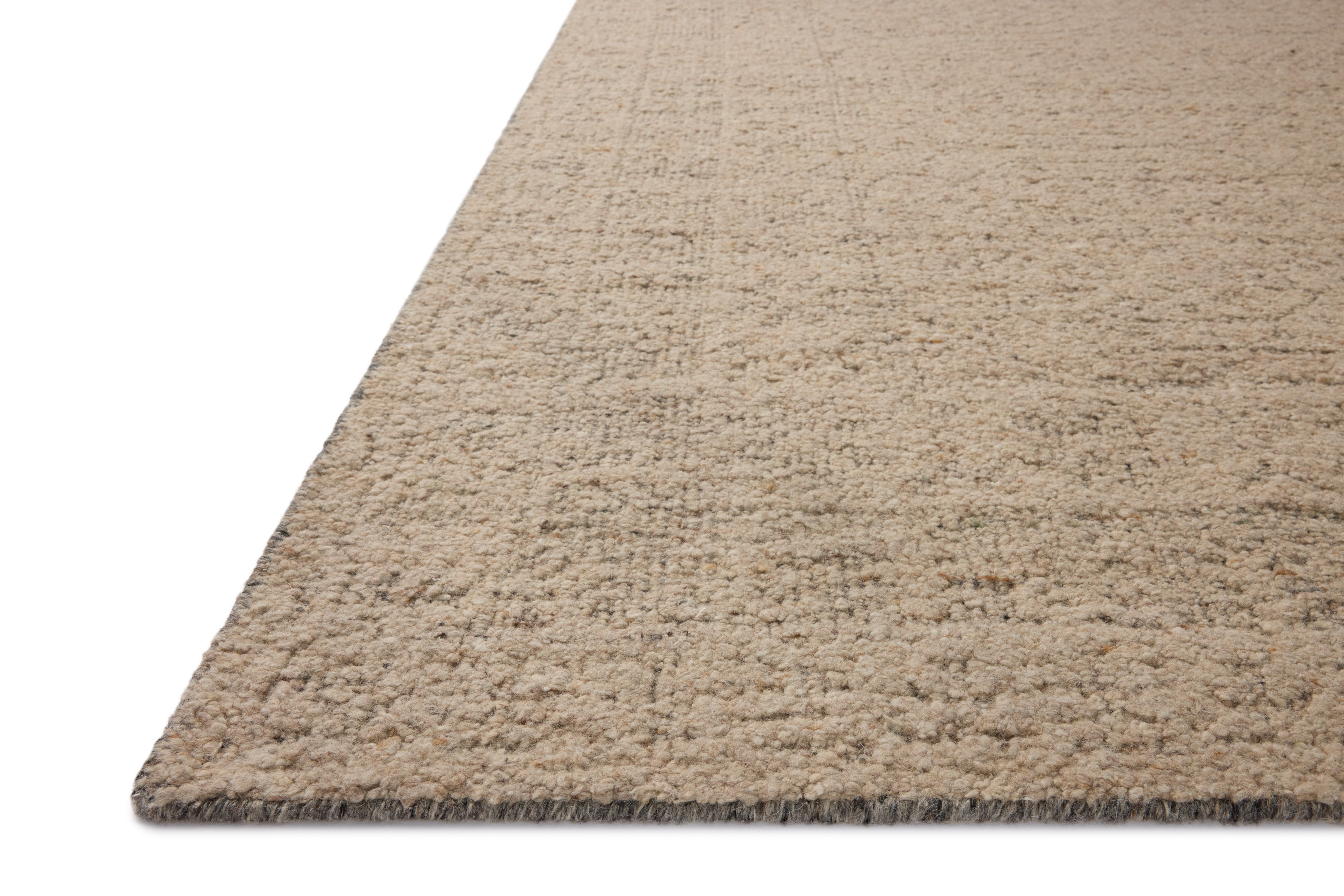 The Novi NVI-01 Oatmeal / Grey Area Rug offers cozy oatmeal and elegant grey sophistication and traditional charm in a hand-woven wool area rug