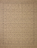 Expertly crafted as a hand-woven wool area rug with traditional artistry, the Novi NVI-01 Tan / Onyx Area Rug captures sandy tan and bold onyx tones beautifully