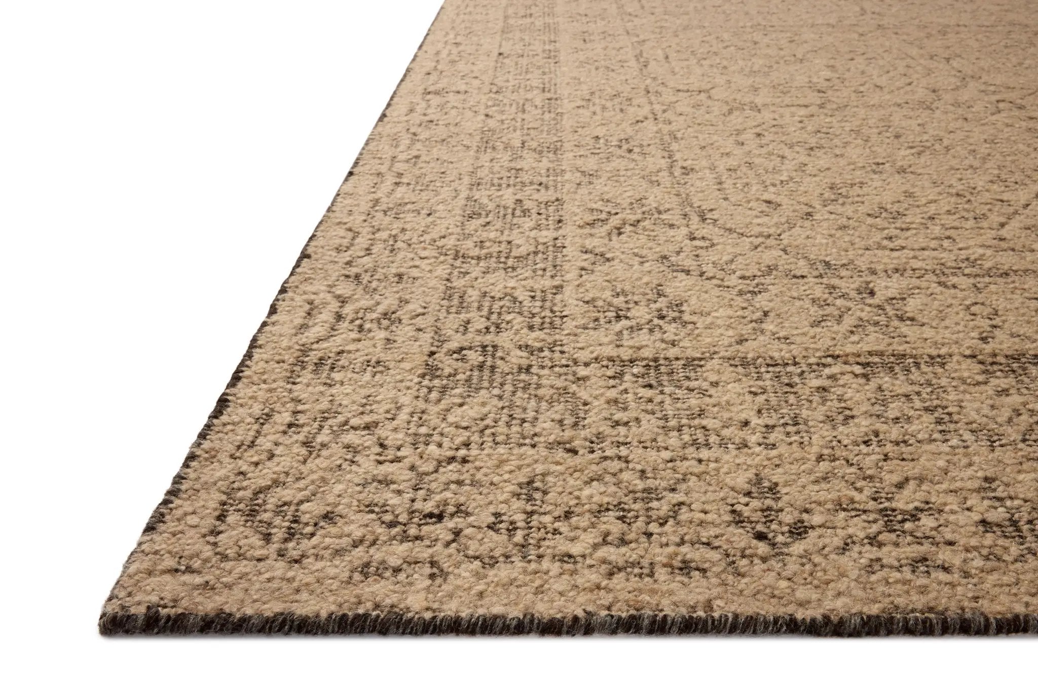 Novi NVI-01 Tan / Onyx Area Rug by Loloi