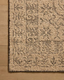 Expertly crafted as a hand-woven wool area rug with traditional artistry, the Novi NVI-01 Tan / Onyx Area Rug captures sandy tan and bold onyx tones beautifully
