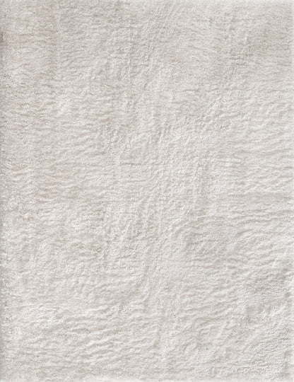 Novogratz Nola Shag NS-01 Snow Area Rug by Momeni