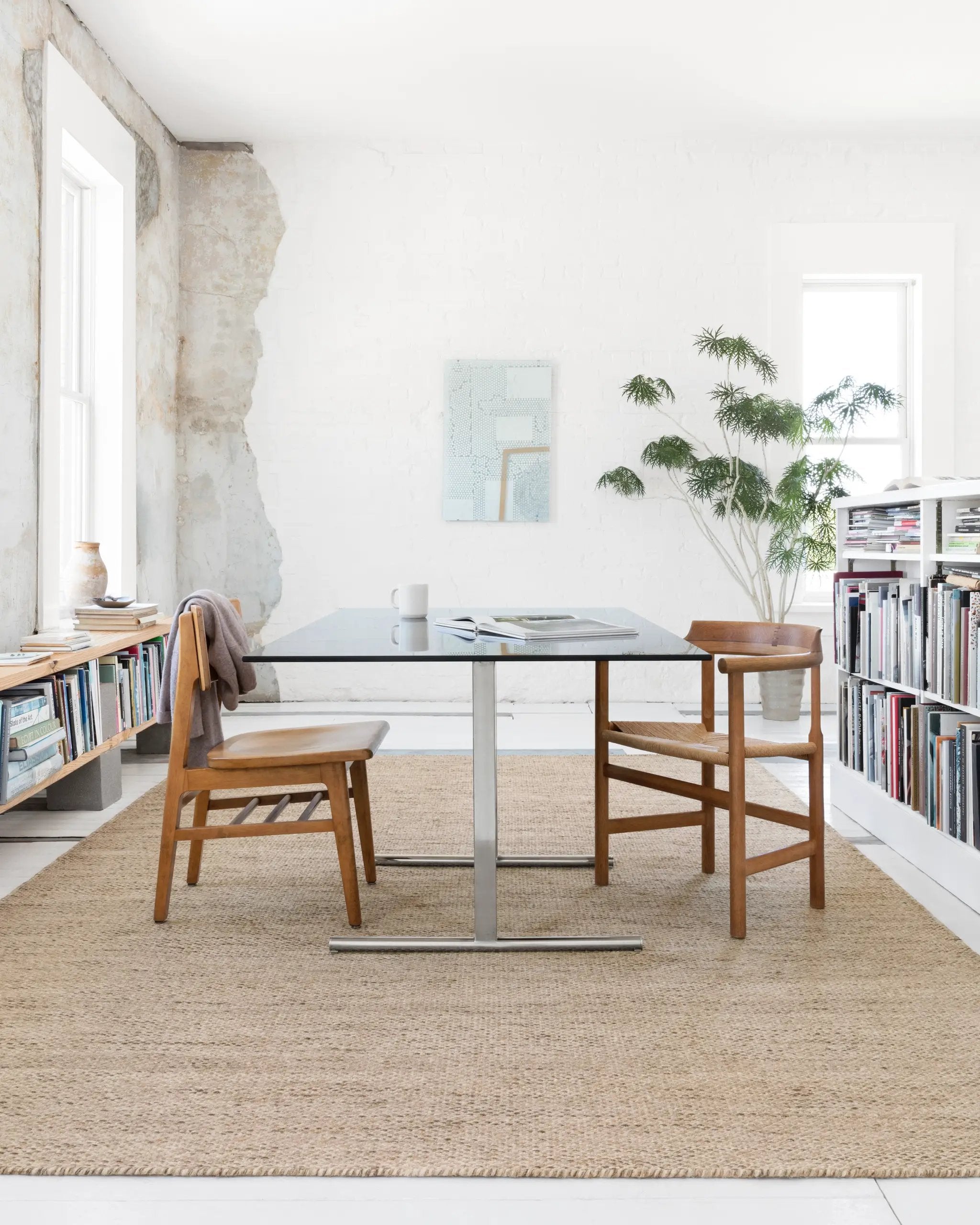 Oakwood OK-01 Wheat Area Rug by Loloi