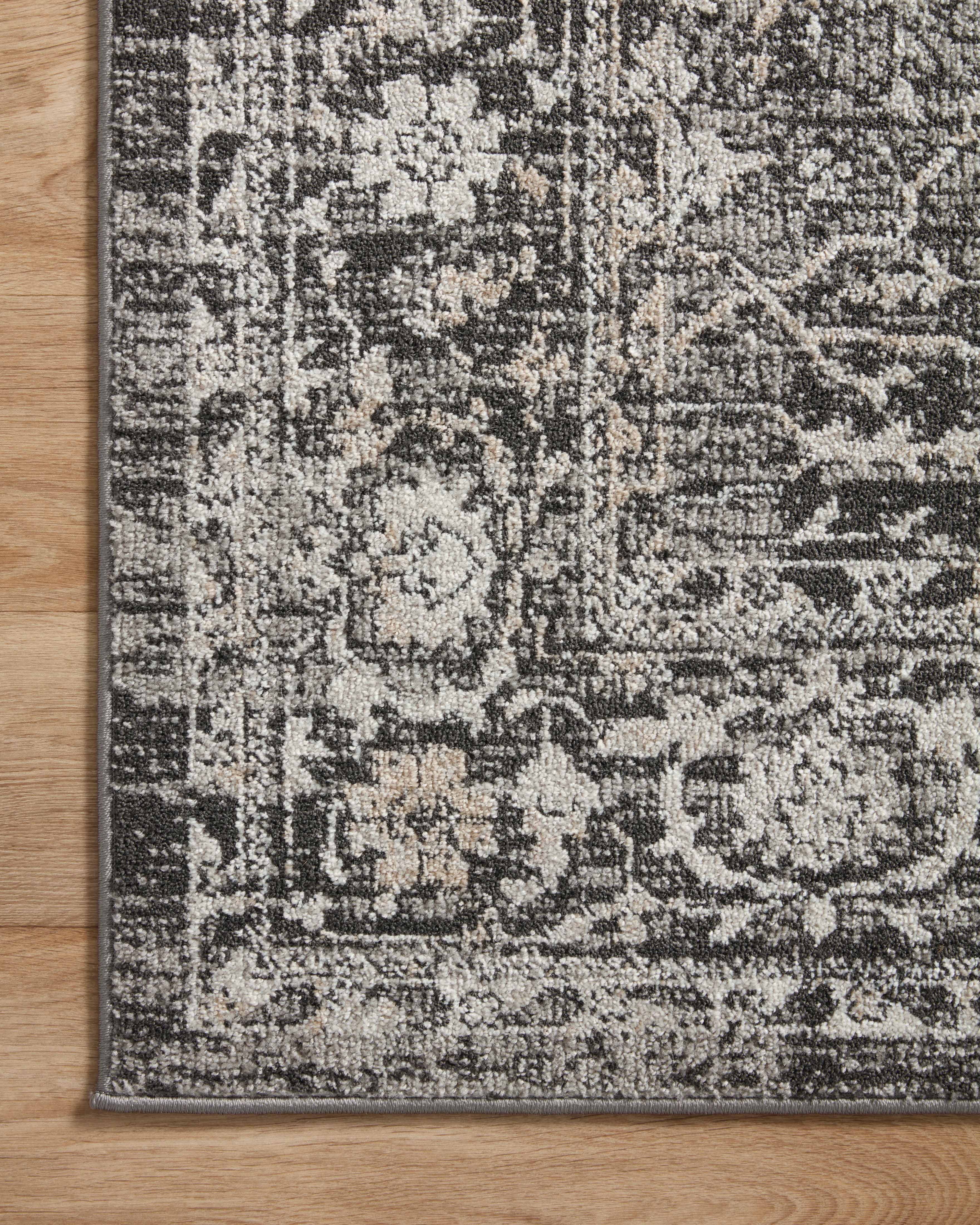 Loloi Odette ODT-01 Charcoal / Silver Area Rug