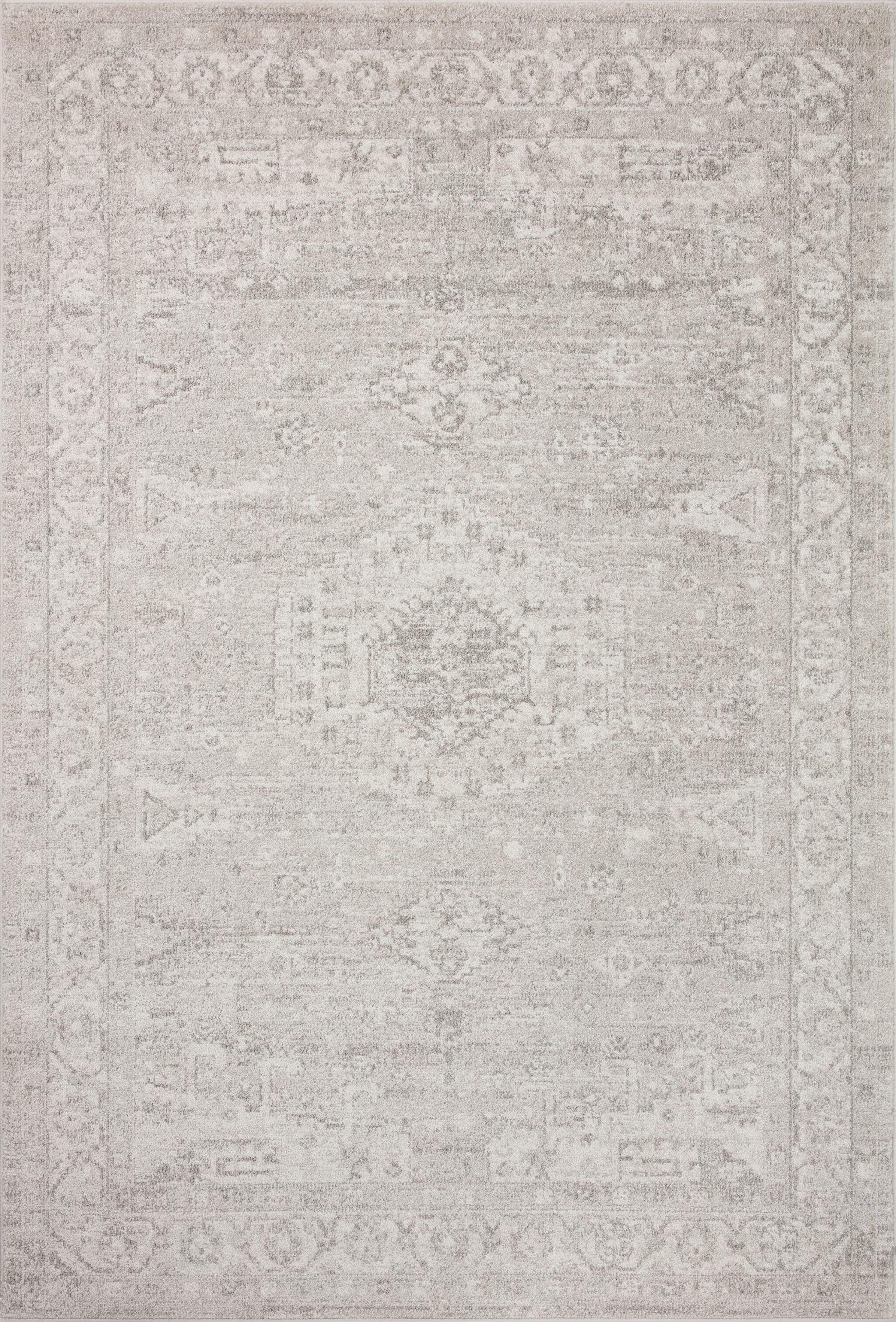 Loloi Odette ODT-02 Silver / Ivory Area Rug