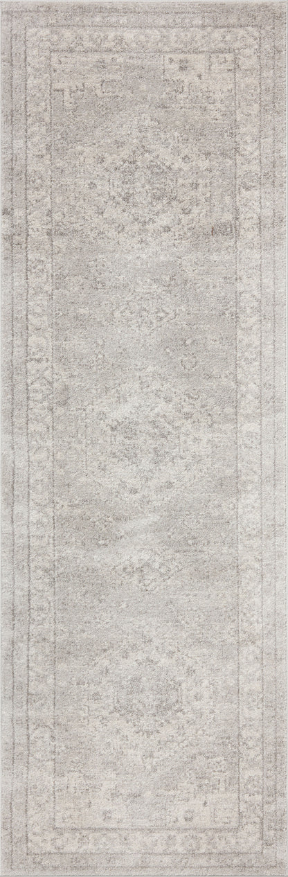 Loloi Odette ODT-02 Silver / Ivory Area Rug