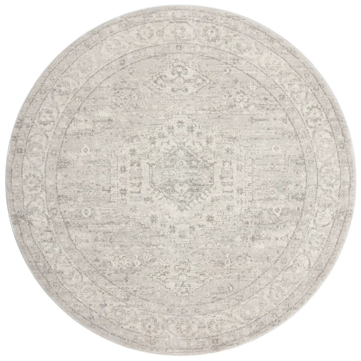 Odette ODT-02 Silver / Ivory Area Rug by Loloi