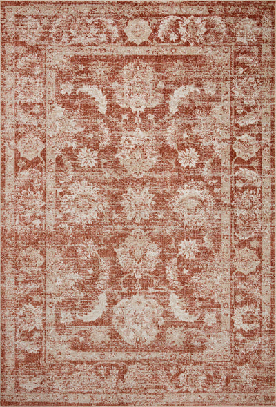 Loloi Odette ODT-03 Rust / Ivory Area Rug