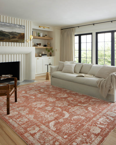 Loloi Odette ODT-03 Rust / Ivory Area Rug