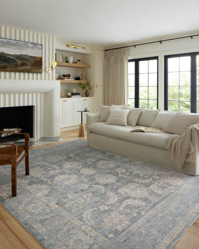 Loloi Odette ODT-03 Sky / Beige Area Rug