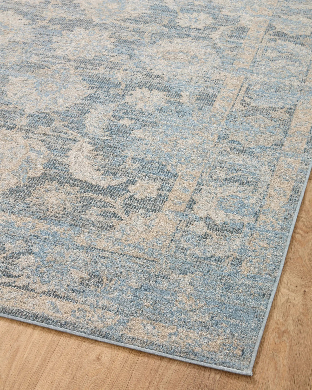 Odette ODT-03 Sky / Beige Area Rug by Loloi