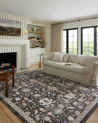 Loloi Odette ODT-04 Charcoal / Multi Area Rug