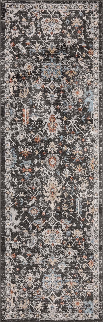 Loloi Odette ODT-04 Charcoal / Multi Area Rug
