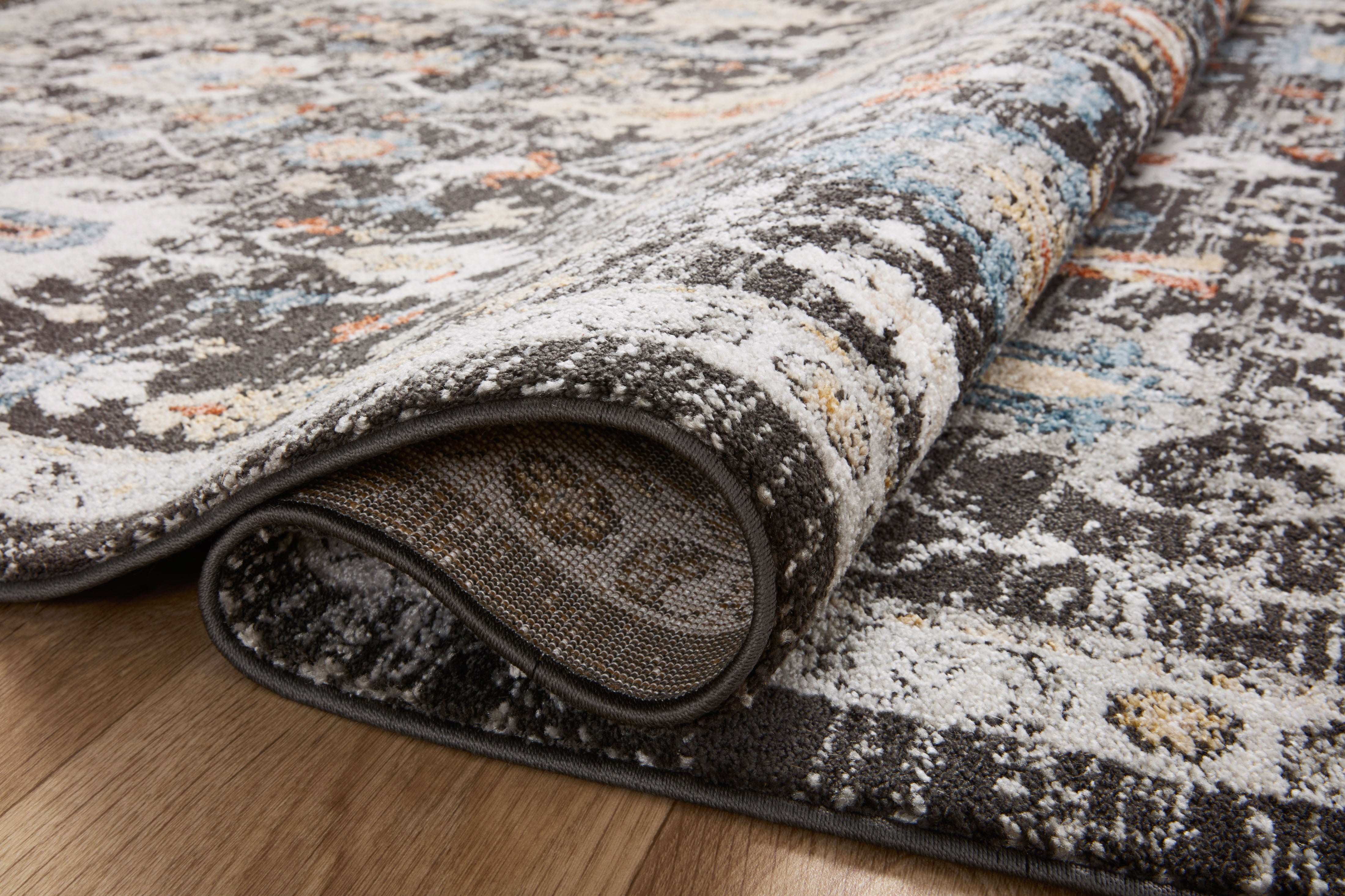 Loloi Odette ODT-04 Charcoal / Multi Area Rug
